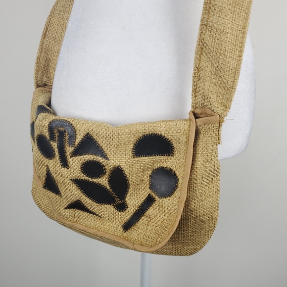 Handmade messenger bag crossbody - Picture 2 of 4